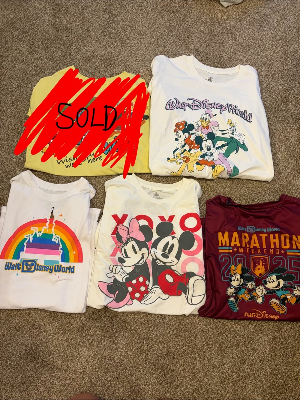 Disney T-shirt Bundle